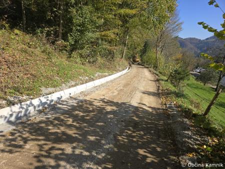 Sanacija ceste Špitalič - Okrog (1)